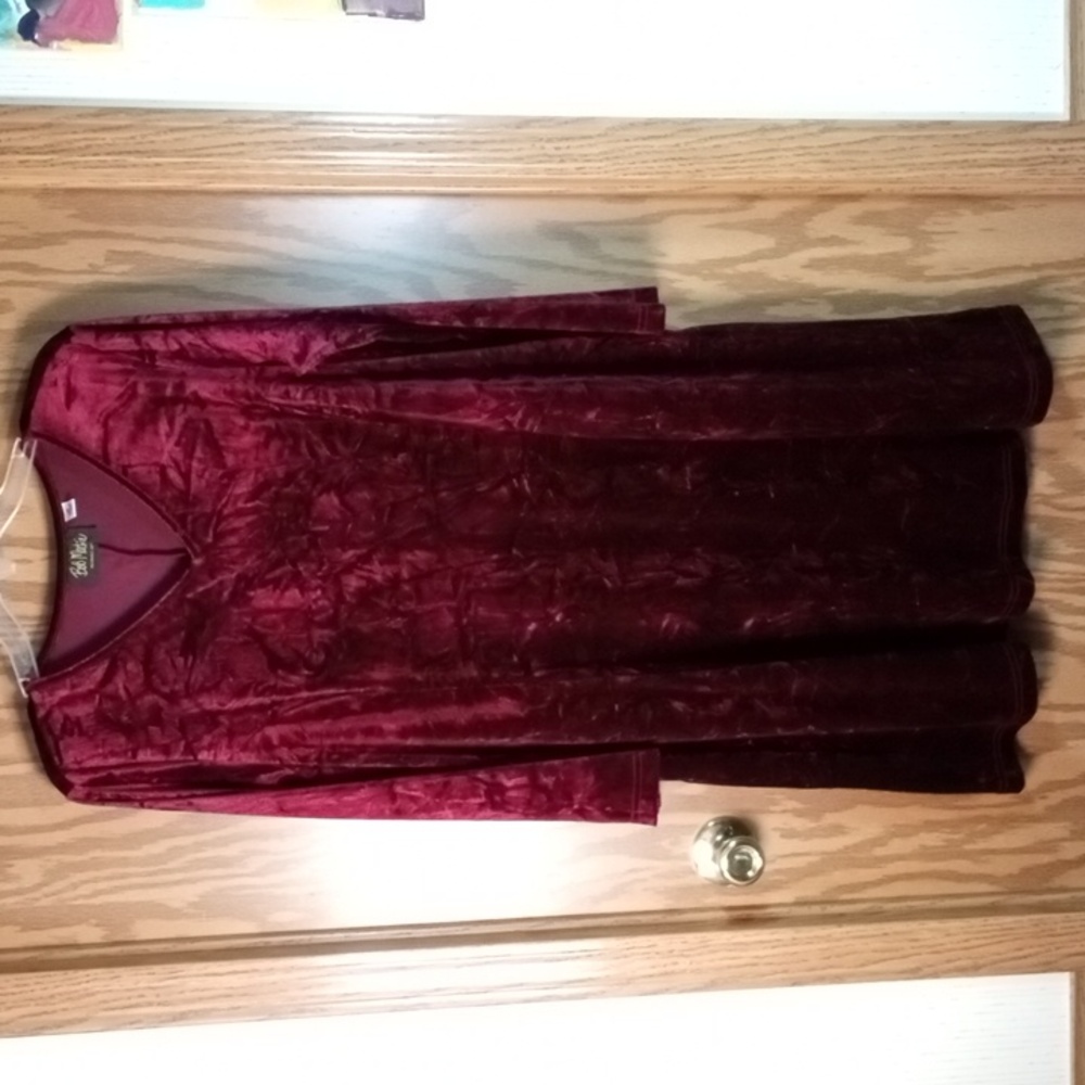 Bob Mackie, Wearable art, boho, crushed velvet, holidays, special occas…